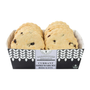 12 x Farmhouse Currant Shrewsbury Biscuits 200g - 0% Vat