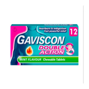 12 x Gaviscon Double Action Tablets 12s