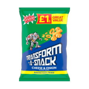18 x Golden Wonder Transform-A-Snack Cheese & Onion 56g PM £1
