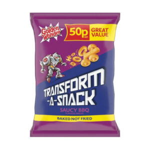 18 x Golden Wonder Transform-A-Snack Saucy BBQ 56g PM £1