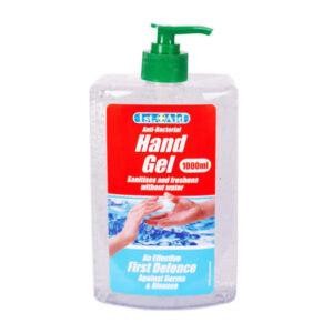 12 x Hand Sanitiser Gel in Pump Bottle 1 Litre