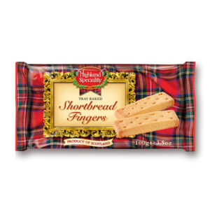 24 x Highland Speciality Shortbread Fingers 100g - 0% Vat