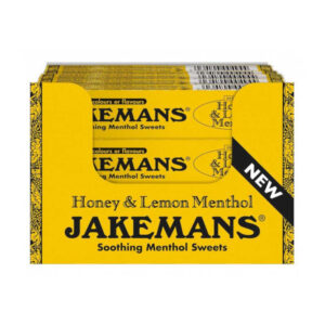20 x Jakemans Stickpack Honey & Lemon