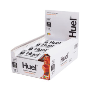 12 x Huel Complete Nutrition Bar Chocolate Caramel 51g