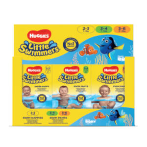 36 x Huggies Little Swimmers Multipack Display 0% vat