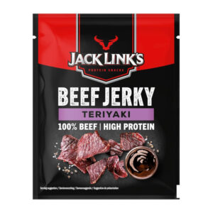 12 x Jack Links Teriyaki Beef Jerky Clip Strip - 0% Vat