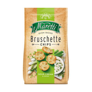 21 x Maretti Bruschette Sour Cream Onion 70g - 0% Vat