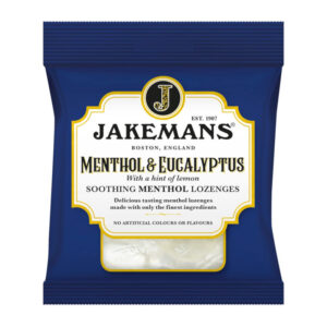 12 x Jakemans Bag Menthol & Eucalyptus 73g