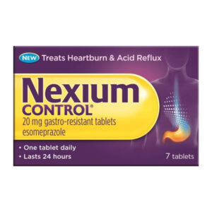 7 x Nexium Control 7's