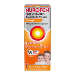 6 x Nurofen for Children Bottle Orange 100ml