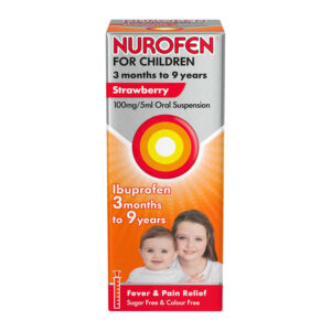 6 x Nurofen for Children Bottle Strawberry 100ml