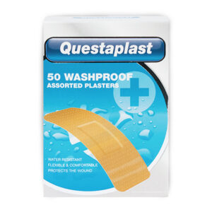12 x Plasters Washproof 50's