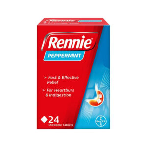 12 x Rennies Peppermint 24's