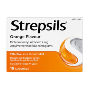 12 x Strepsils Orange With Vitamin C 12's
