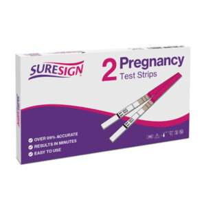 12 x Suresign Pregnancy Testing Kit Twin Strip