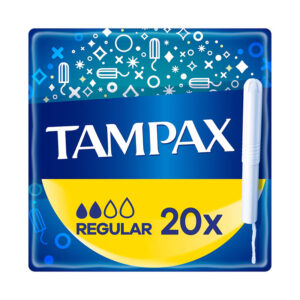 8 x Tampax Regular 20's - 0% vat