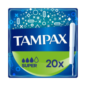 8 x Tampax Super 20's - 0% vat