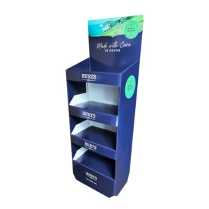 Burts Chips Cardboard Floor Display