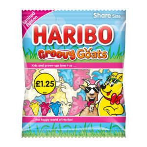 12 x Haribo Groovy Goats PM &pound;1.25 160g