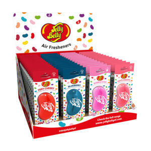 56 x Jelly Belly 3D Air Fresheners Display Mixed