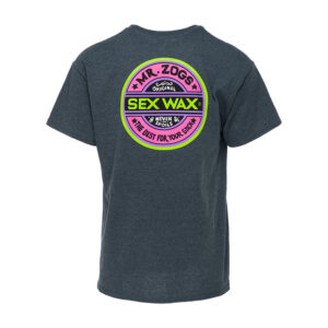 Sex Wax Grey T-Shirt (Mr Zoggs) - Medium