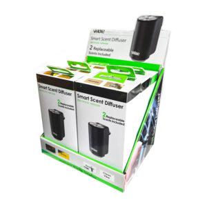6 x Vibe Smart Car Scent Diffuser in Display