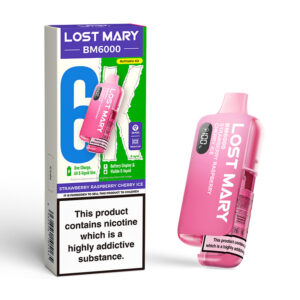 Lost Mary BM6000 Vape Kit - Strawberry Raspberry Cherry Ice