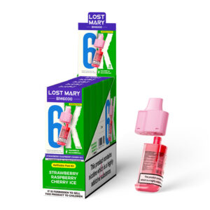 Lost Mary BM6000 Pod - Strawberry Raspberry Cherry Ice