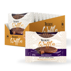 14x Tregroes Waffles -  Milk Chocolate