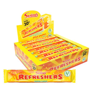 60x Swizzels Refreshers Tropical Chew Bars 18g PM 20p
