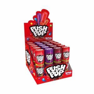 20 x Bazooka Candy Push Pop 15g