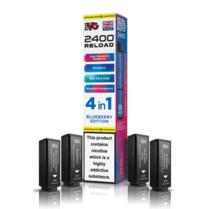 IVG 2400 Reload Pods - Blueberry Edition 20mg (4 Pack)