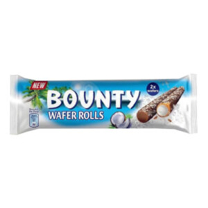 12 x Bounty Wafer Rolls 22.5g