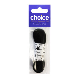 6 x Choice Black Boot Laces