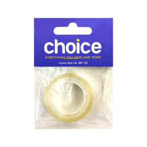 6 x Choice Clear Tape 10 metre