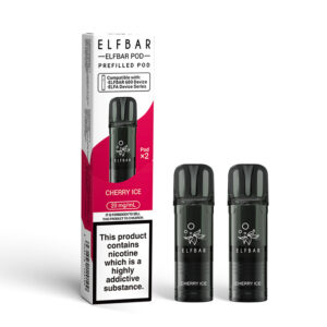 ElfBar 600 Prefilled Pods (2pk) - Cherry Ice