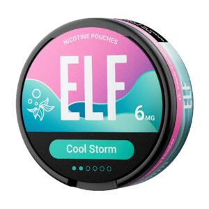 10 x Elf Nicotine Pouch Cool Storm 12mg