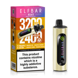 ELFBAR 4 in 1 Pod Vape Kit - Pineapple Edition