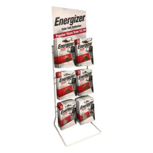Energizer Metal Coin Cell Battery Display Stand