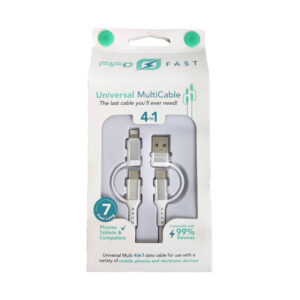 FIFO Fast 4in1 Universal MultiCable USB A and C 7ft