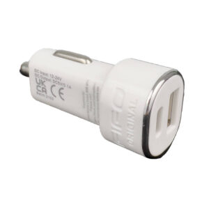 FIFO Micro Flamingo Dual Car Charger USB and Type C Port