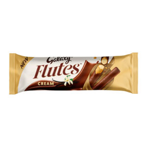 12 x Galaxy Flutes Cream Wafer Rolls 22.5g