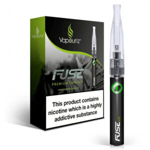 Vapouriz Premium FUSE Dual Coil Electronic Cigarette Vape Kit - Black