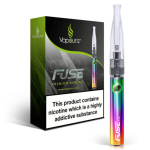 Vapouriz Premium FUSE Dual Coil Electronic Cigarette Vape Kit - Rainbow