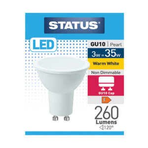 10 x LED GU10 3w  Status