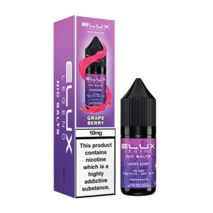 ELUX Nic Salt E-Liquid 20mg - Grape Berry