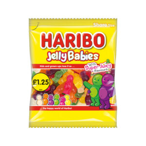 12 x Haribo Jelly Babies PM &pound;1.25 140g