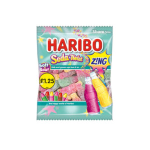 12 x Haribo Soda Twist Zing PM &pound;1.25 140g