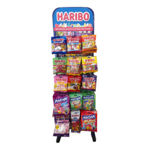 Haribo Metal Floor Stand 18 Pegs