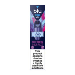 Blu BAR Pod Kit Blueberry Sour Razz 20mg